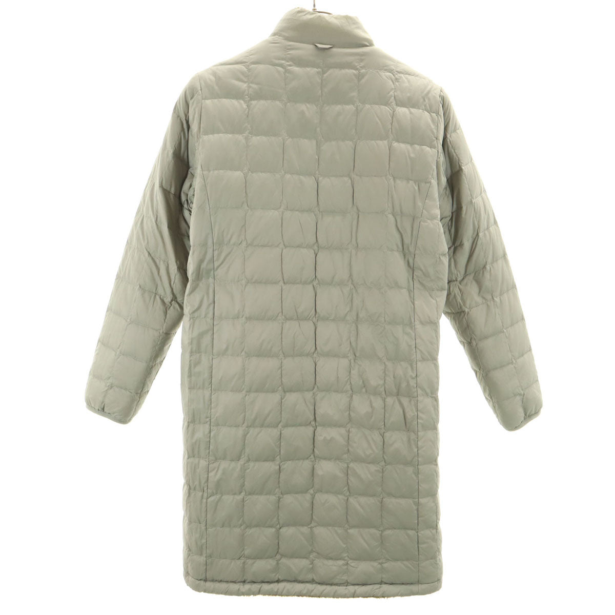 TAION タイオン ボア ダウンコート L ベージュ系 リバーシブル レディース