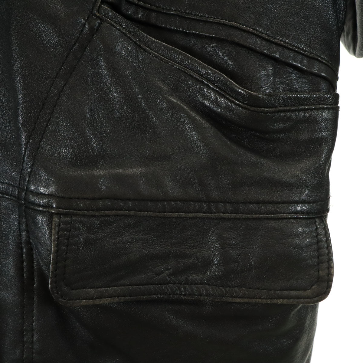 GREEN HILLS グリーンヒルズ レザージャケット M ブラック メンズ