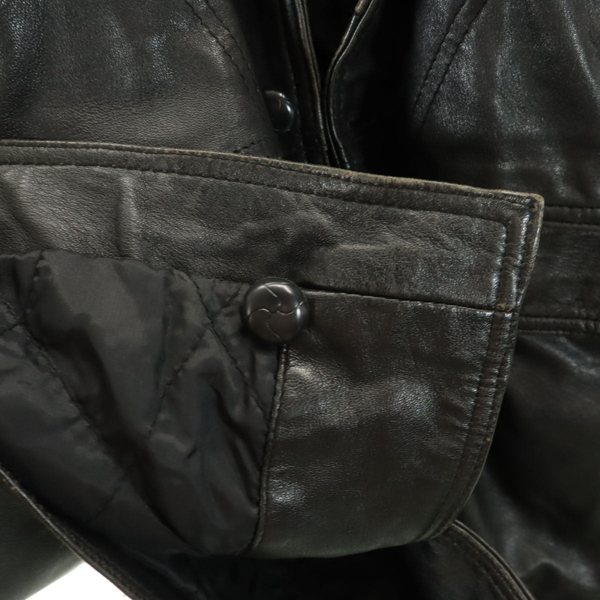 GREEN HILLS グリーンヒルズ レザージャケット M ブラック メンズ