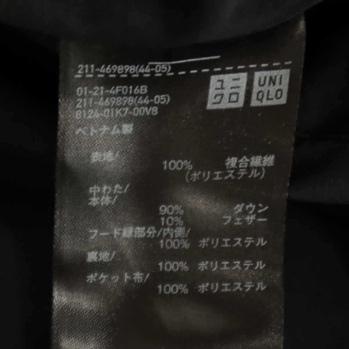 UNIQLO ユニクロ シームレス ダウンコート 3XL ブラック ビックサイズ レディース