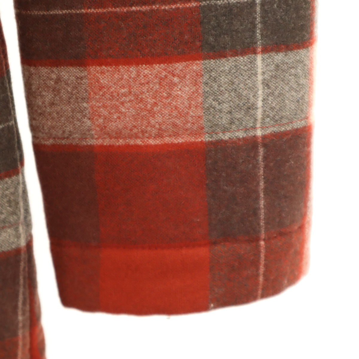 PENDLETON ペンドルトン USA製 チェック 中綿コート M レッド系 レディース