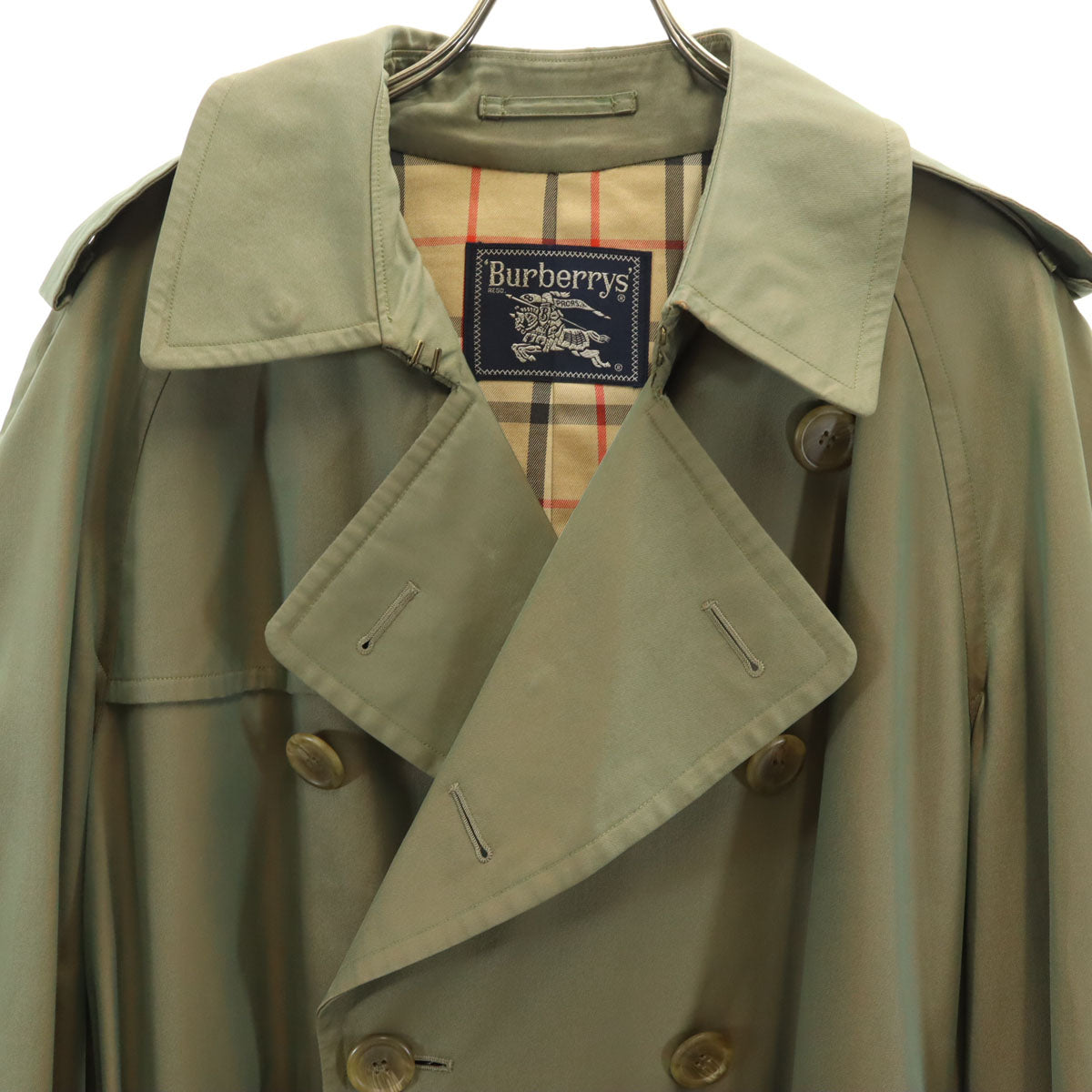 Burberrys バーバリーズ 80s 90s オールド トレンチコート 94-175 オリーブ系 メンズ
