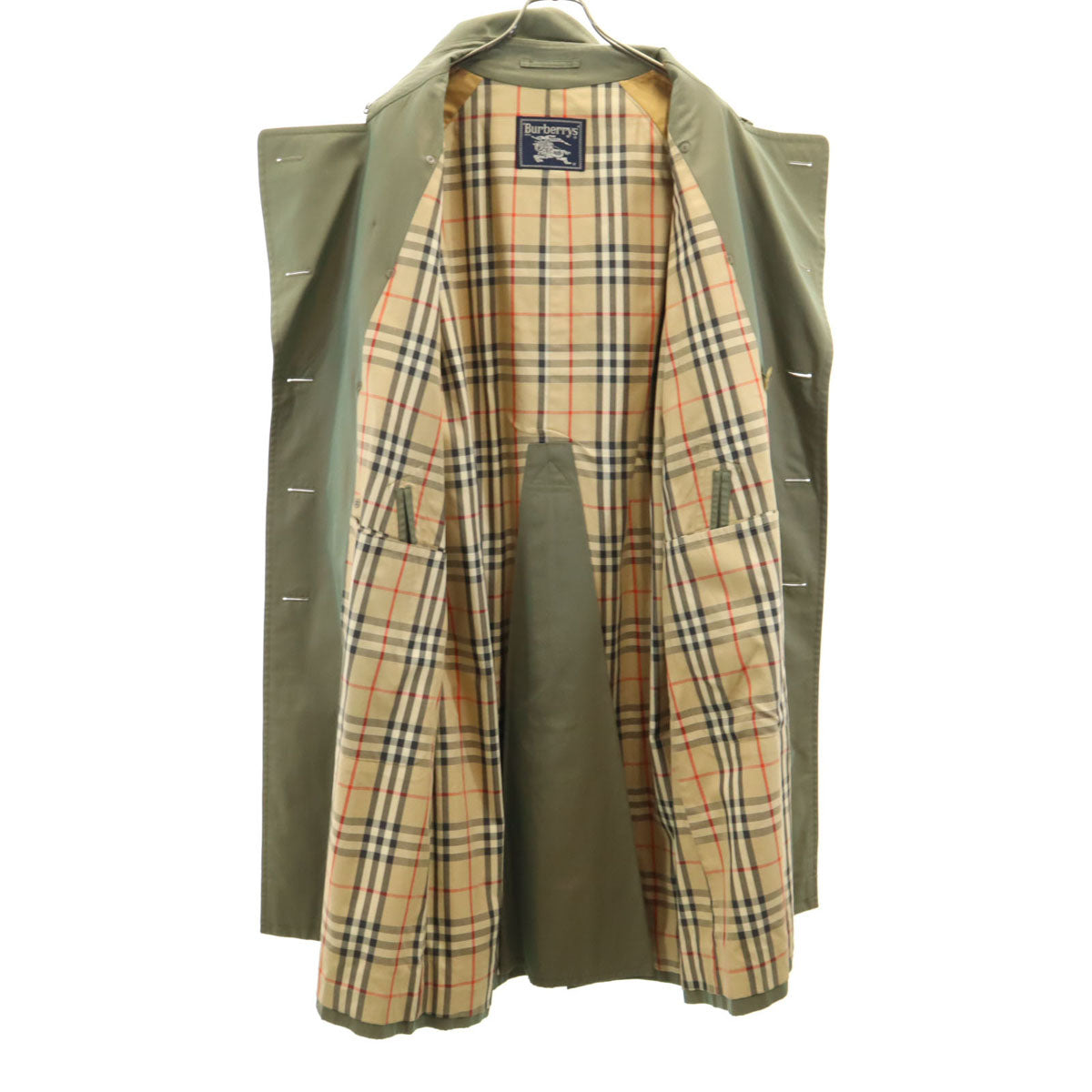 Burberrys バーバリーズ 80s 90s オールド トレンチコート 94-175 オリーブ系 メンズ