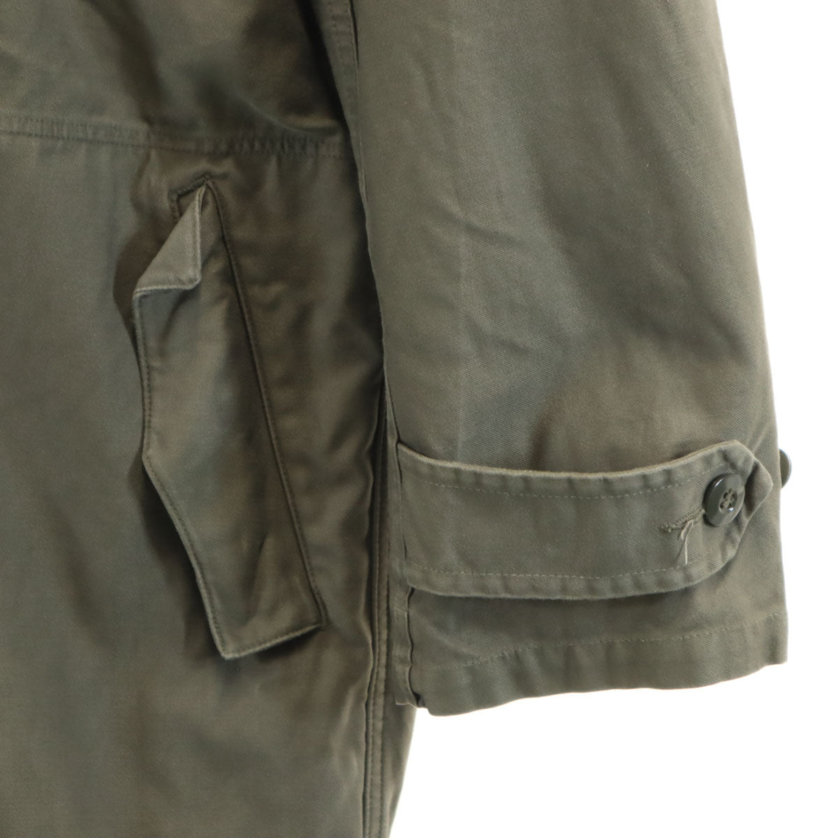 GERMAN MILITARY ドイツ軍 80s ヴィンテージ モッズコート 6 オリーブ系 ライナー付き ミリタリー メンズ