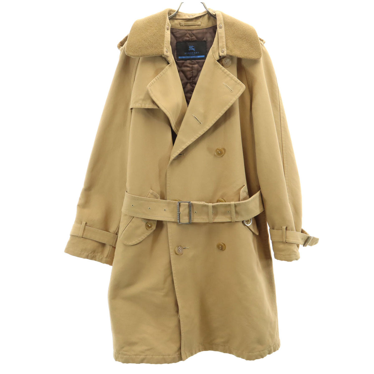 BURBERRY LONDON BLUE LABEL バーバリー ロンドン ブルーレーベル トレンチコート M ベージュ 三陽商会 中綿 メンズ