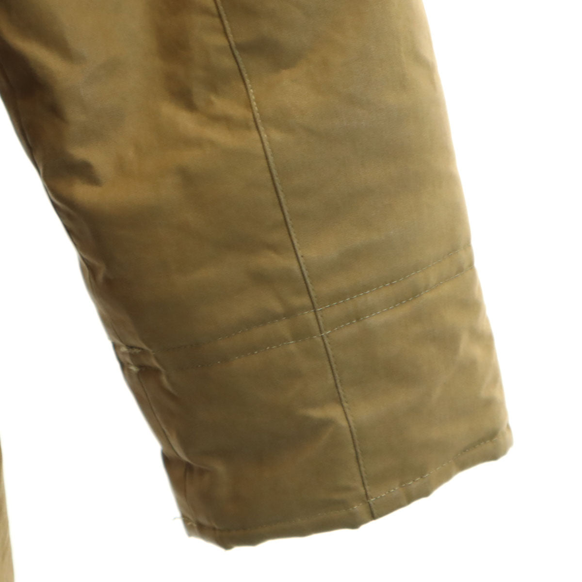 A.P.C. アーペーセー ワックスコーティング加工 モッズコート XS カーキブラウン 裏ボア メンズ