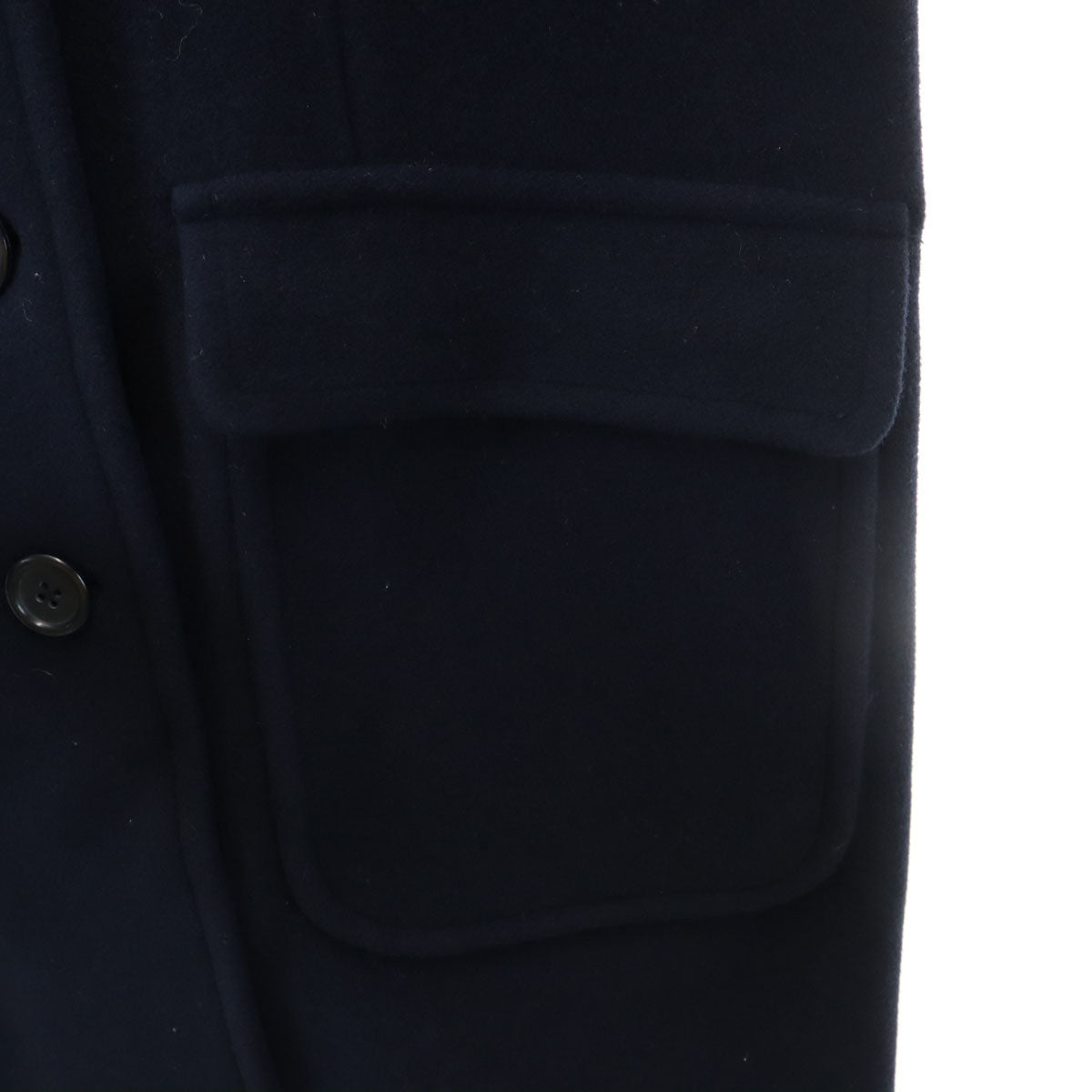 LAUREN RALPH LAUREN PETITE ローレンラルフローレン ペティート ウール コート 2P ネイビー レディース