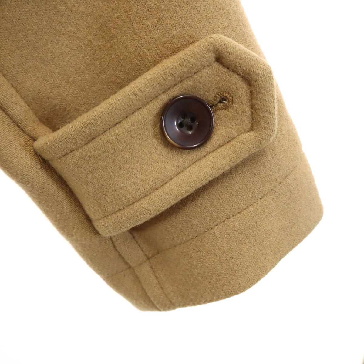 ABAHOUSE アバハウス ウール ピーコート 3 ベージュ メンズ