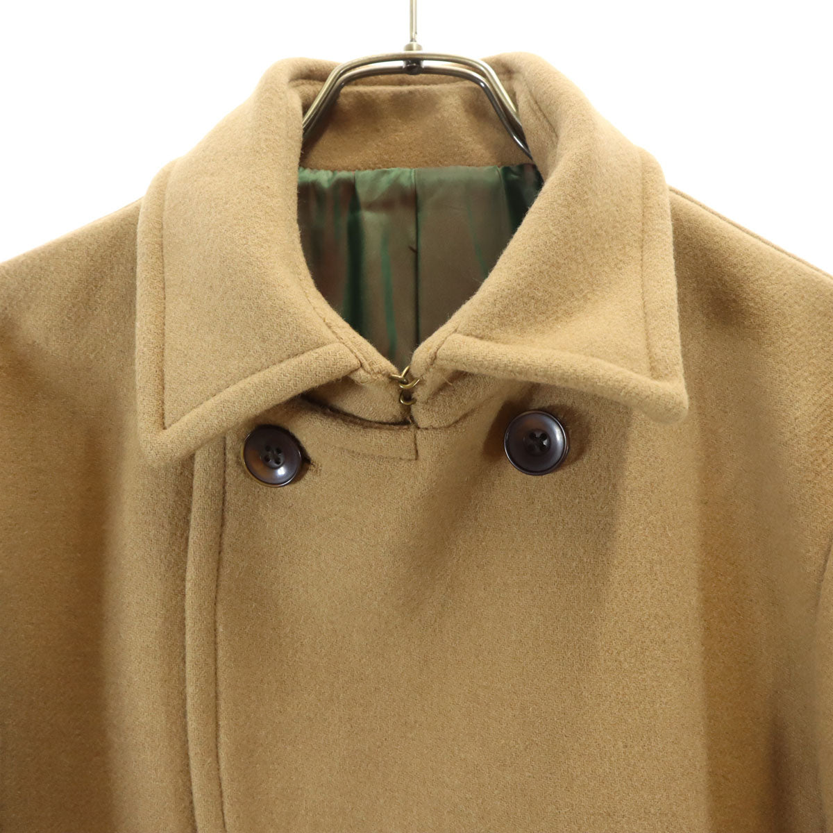 ABAHOUSE アバハウス ウール ピーコート 3 ベージュ メンズ