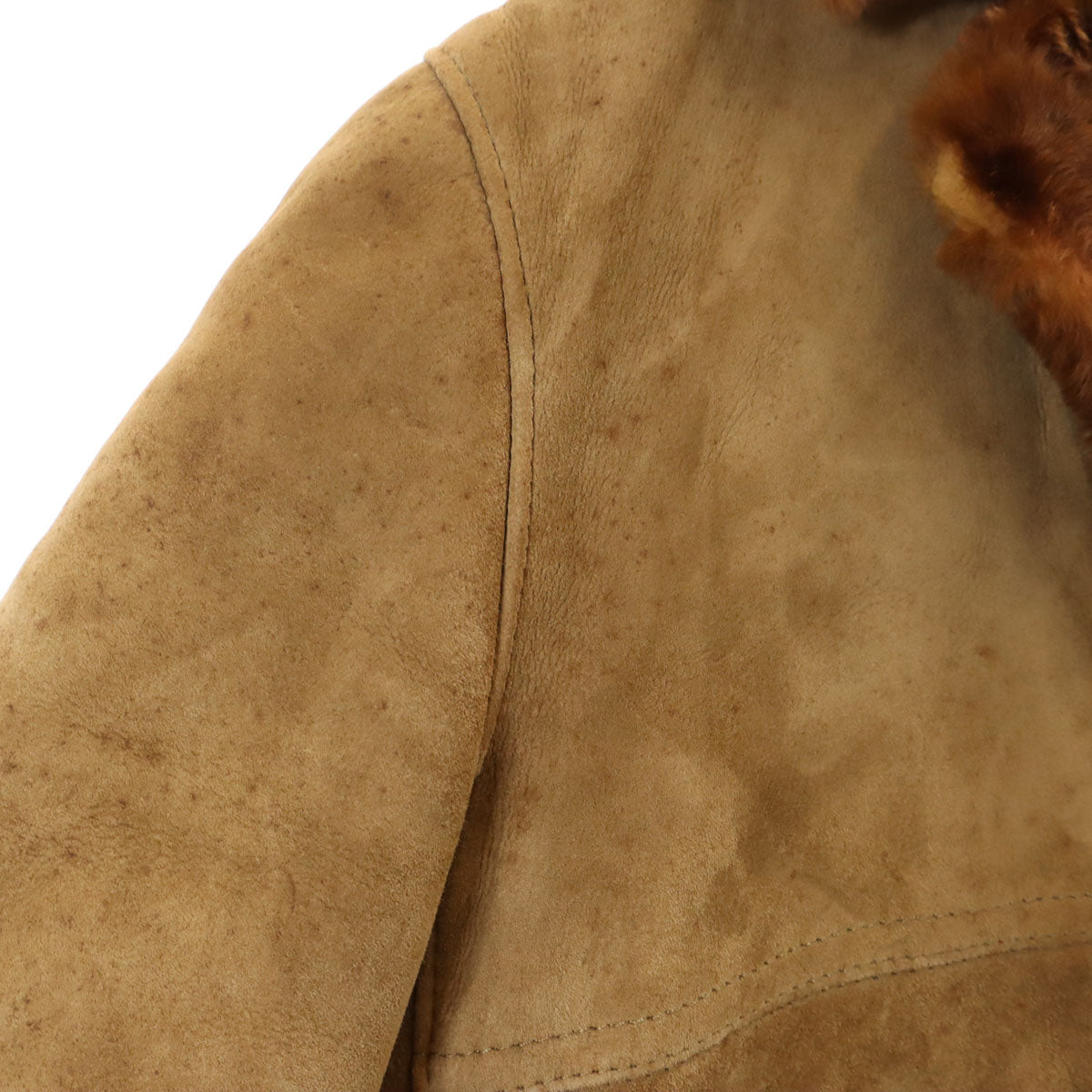 EL Gamo 80s スペイン製 ヴィンテージ ムートンコート 52 ブラウン系 メンズ