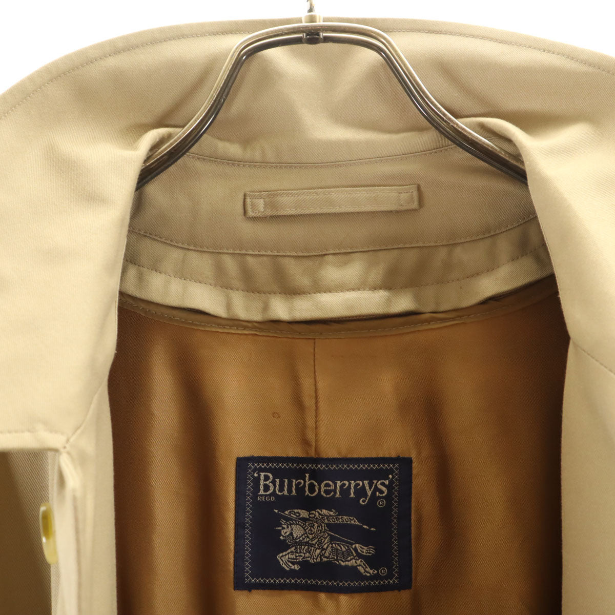 Burberrys バーバリーズ 90s オールド ステンカラーコート 38 ベージュ ライナー付き メンズ