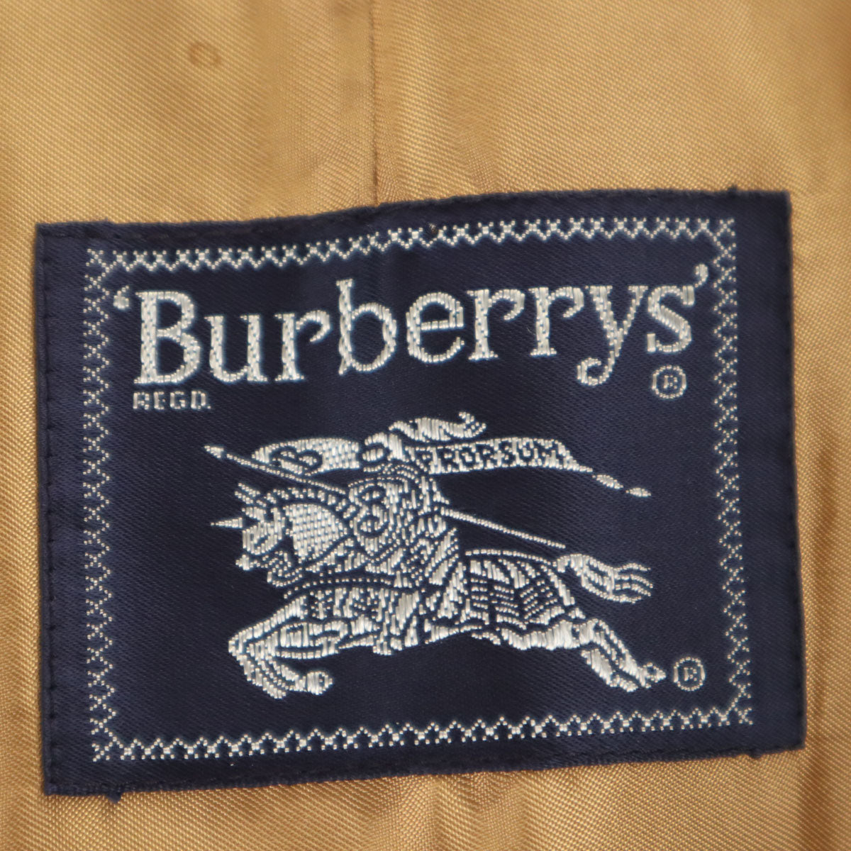 Burberrys バーバリーズ 90s オールド ステンカラーコート 38 ベージュ ライナー付き メンズ