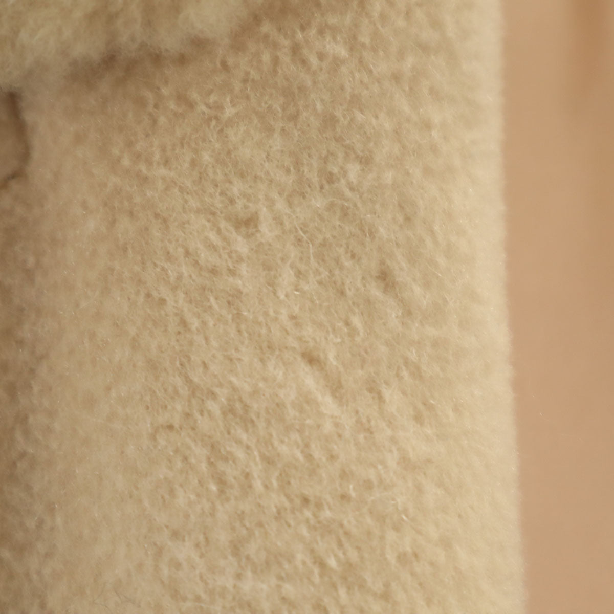 MAX MARA マックスマーラ ビーバーウール アルスター コート 38 ベージュ レディース