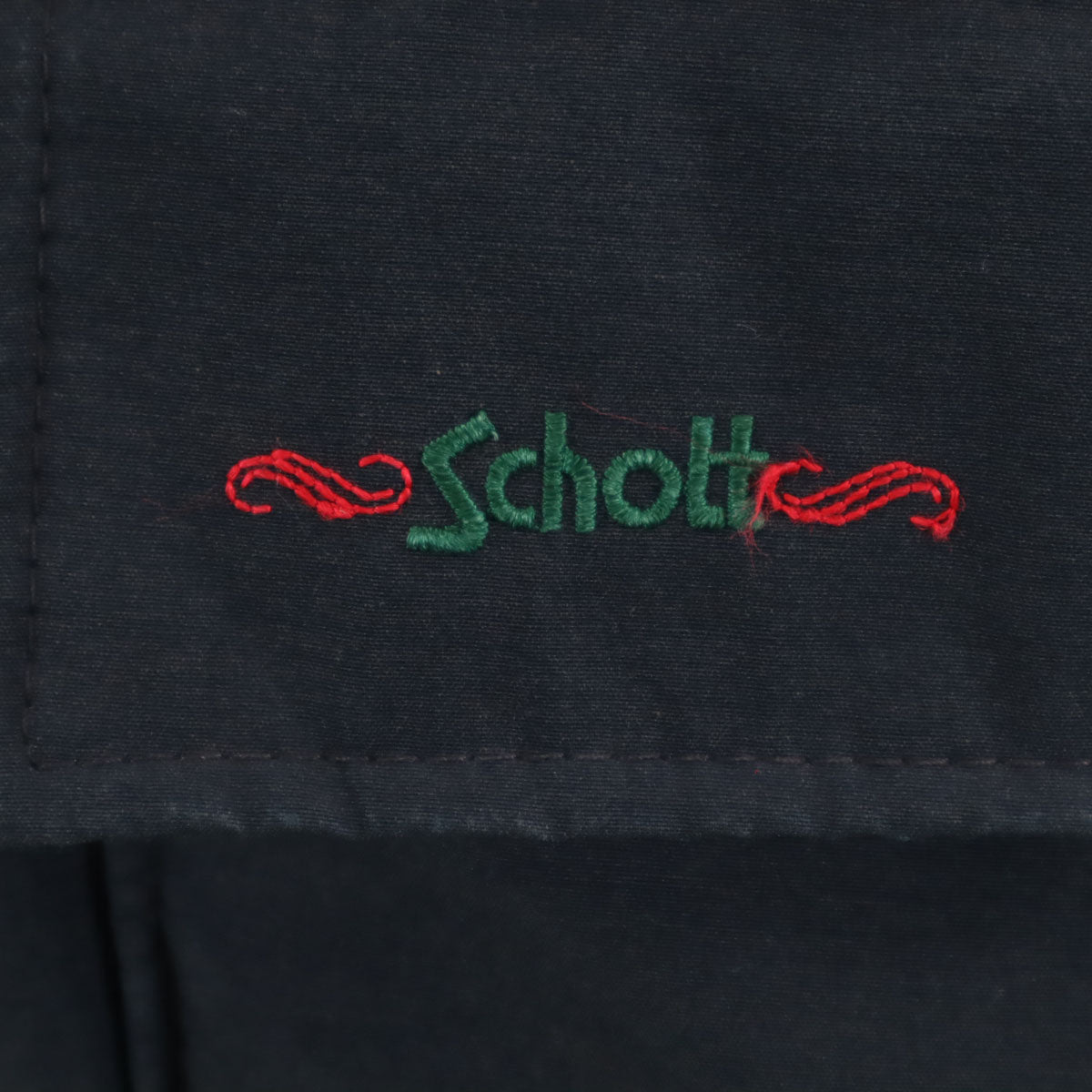 schott ショット 90s USA製 オールド ダウンジャケット L ネイビー メンズ