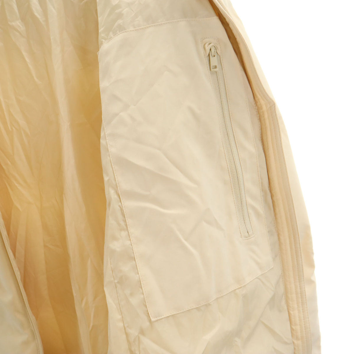 UNIQLO ユニクロ シームレス ダウンコート XL アイボリー レディース