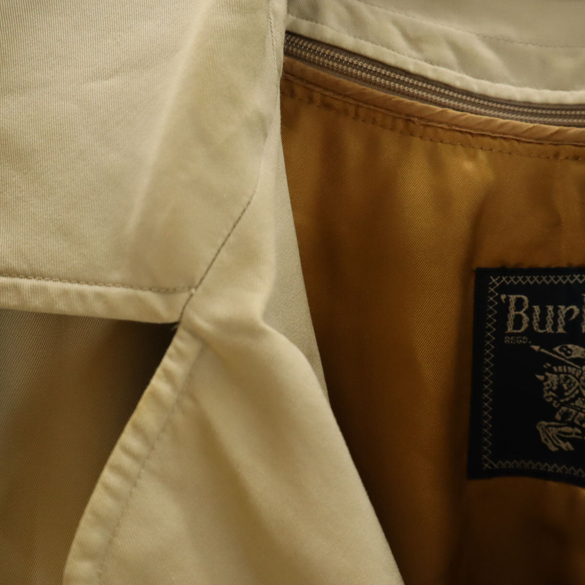 Burberrys バーバリーズ 80s 90s オールド ステンカラーコート 96-180 グレージュ ライナー付き メンズ