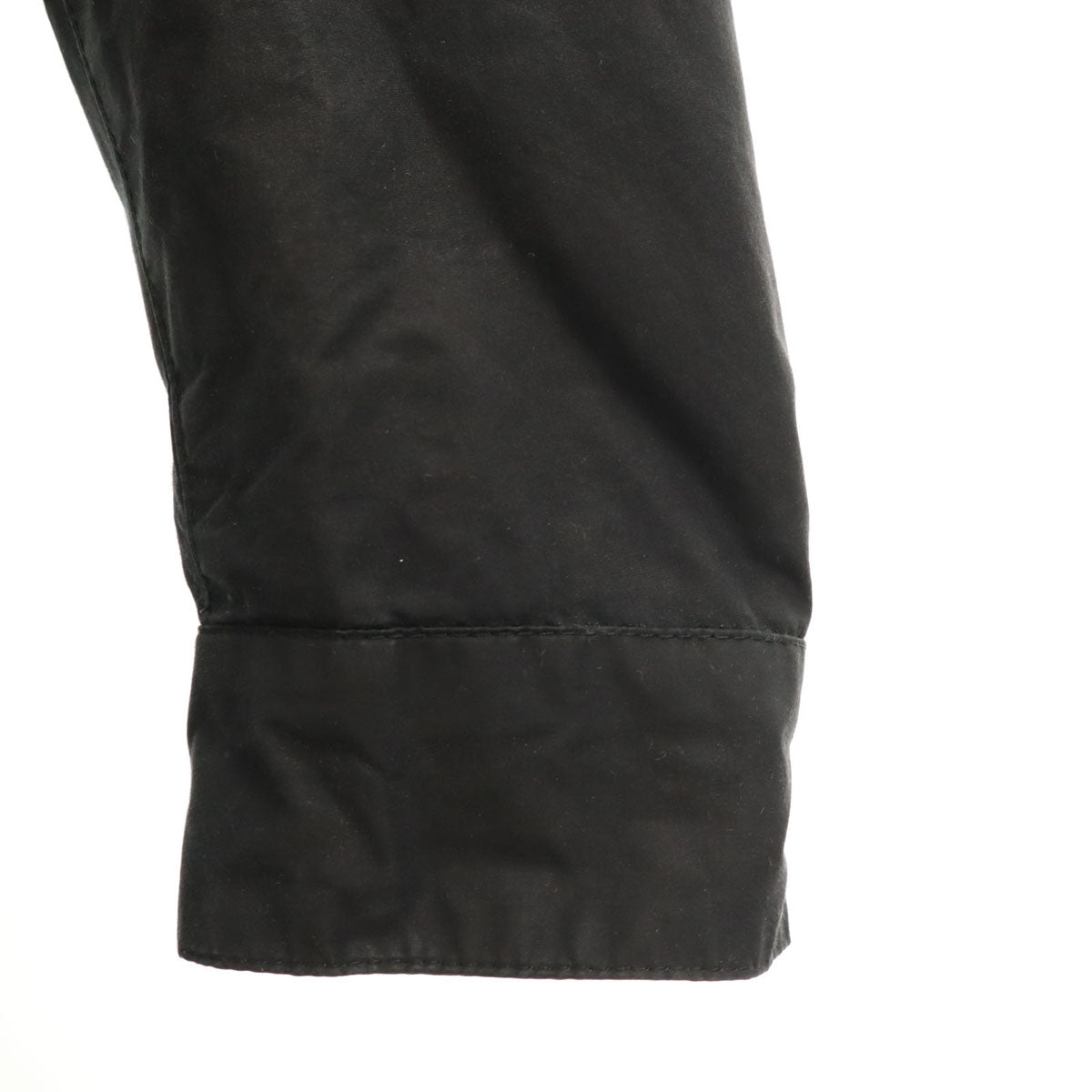 Barbour バブアー MARGARET HOWELL マーガレットハウエル コラボ イングランド製 ワックス ロングコート 8 ブラック レディース