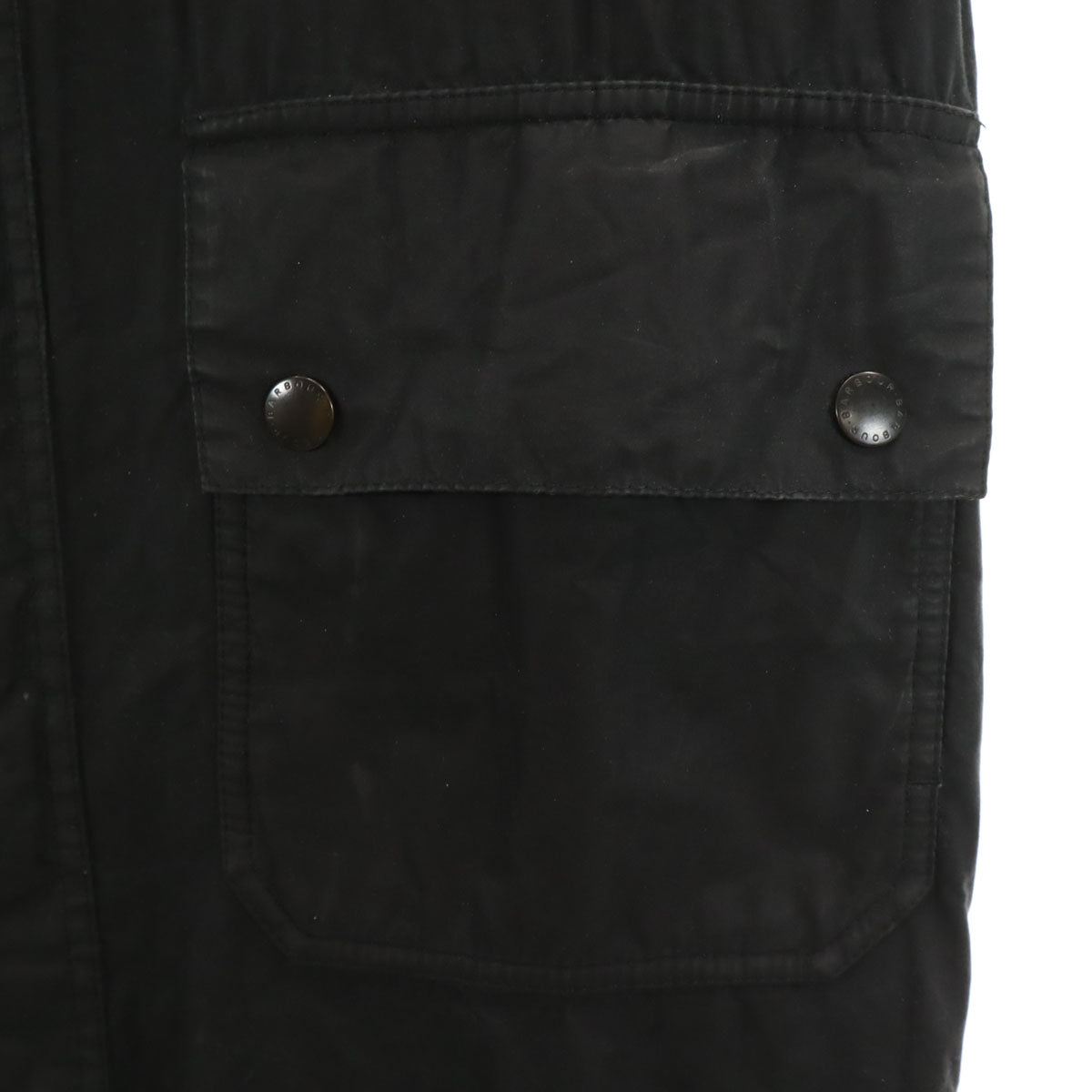Barbour バブアー MARGARET HOWELL マーガレットハウエル コラボ イングランド製 ワックス ロングコート 8 ブラック レディース