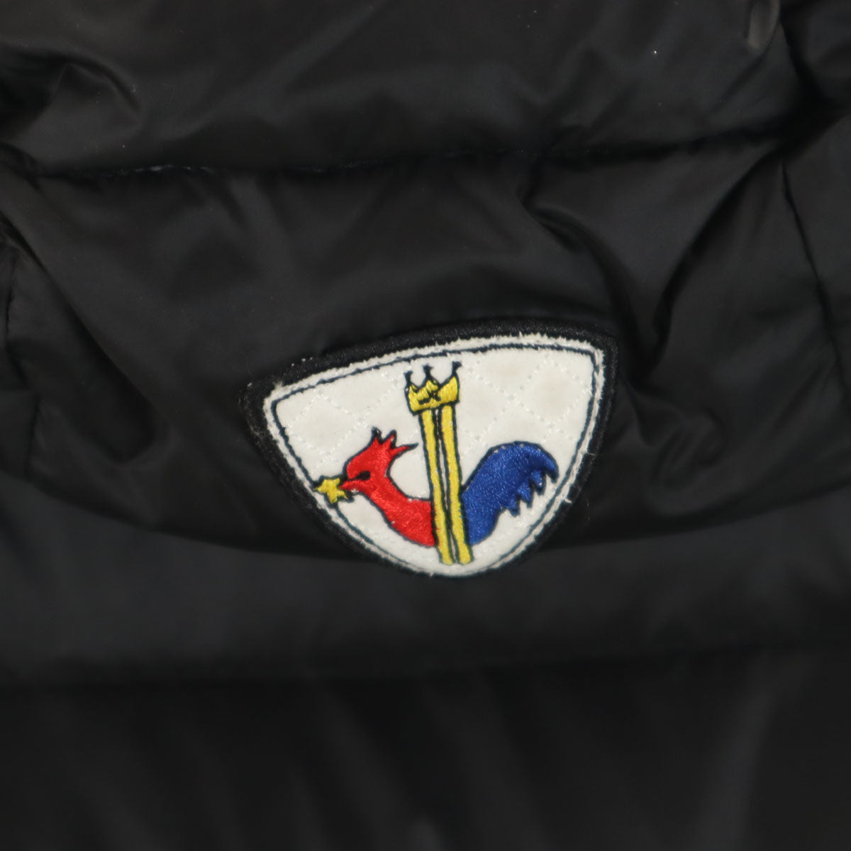 ROSSIGNOL ロシニョール イタリア製 ダウンコート M ブラック レディース