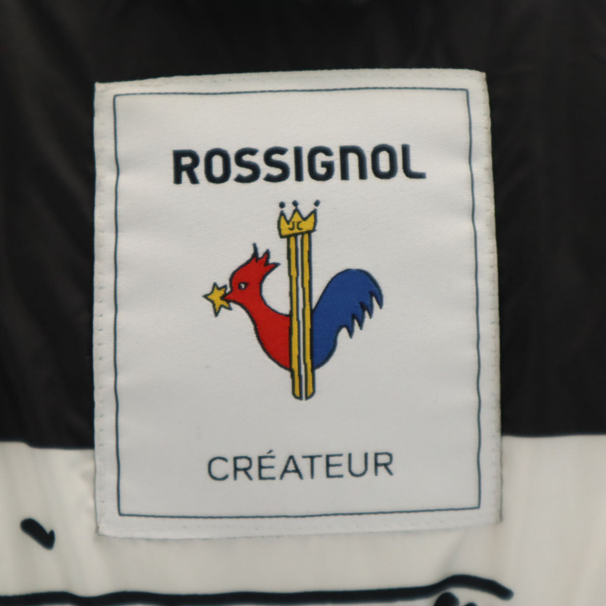 ROSSIGNOL ロシニョール イタリア製 ダウンコート M ブラック レディース