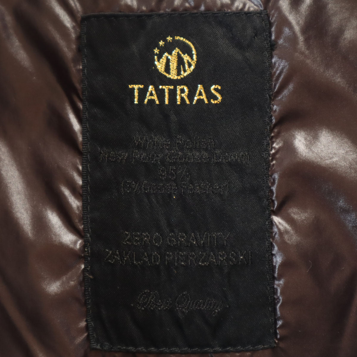 TATRAS タトラス ポーランド製 ダウンコート 2 ダークブラウン レディース