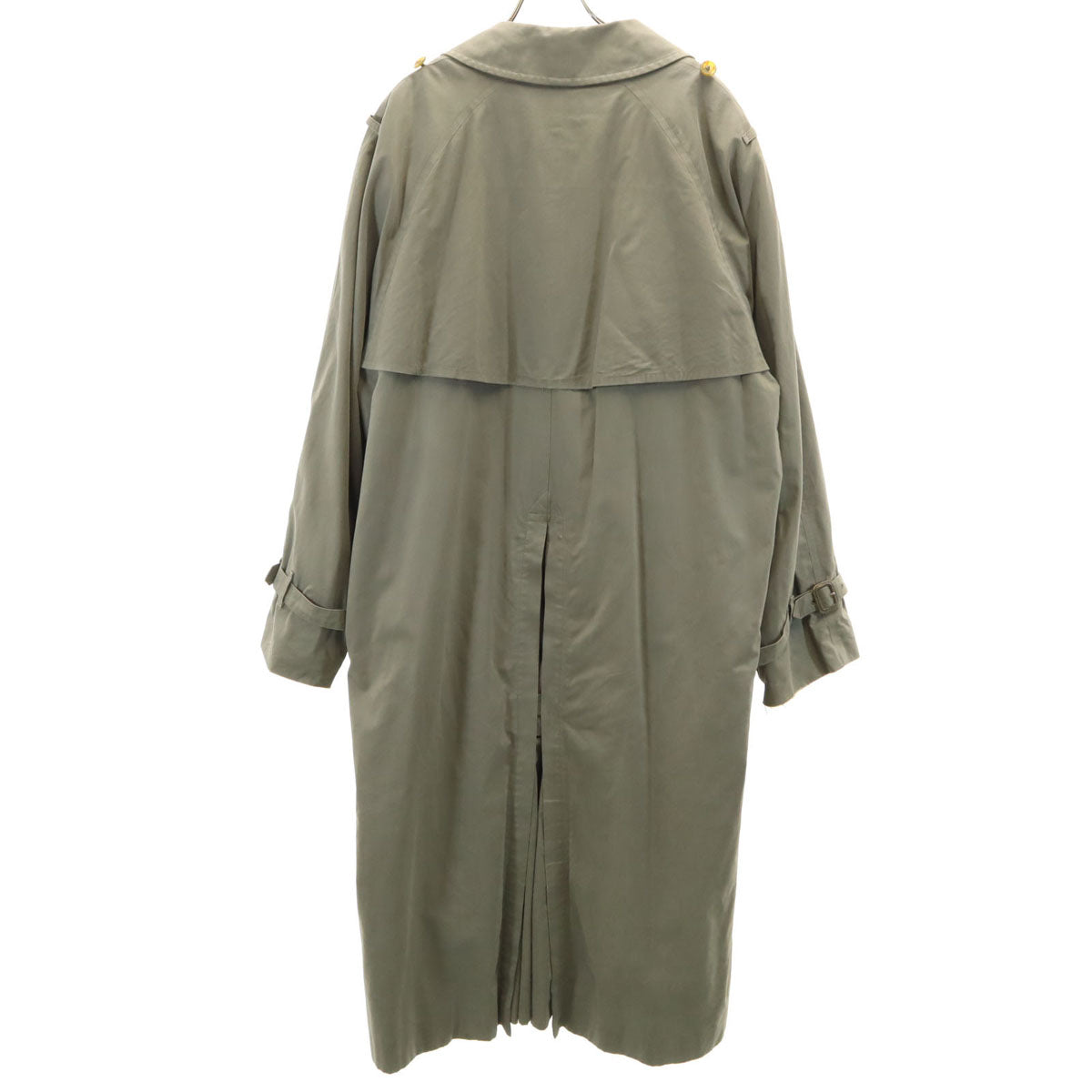 Burberrys バーバリーズ 80s 90s オールド トレンチコート 44 オリーブ系 ライナー付き メンズ