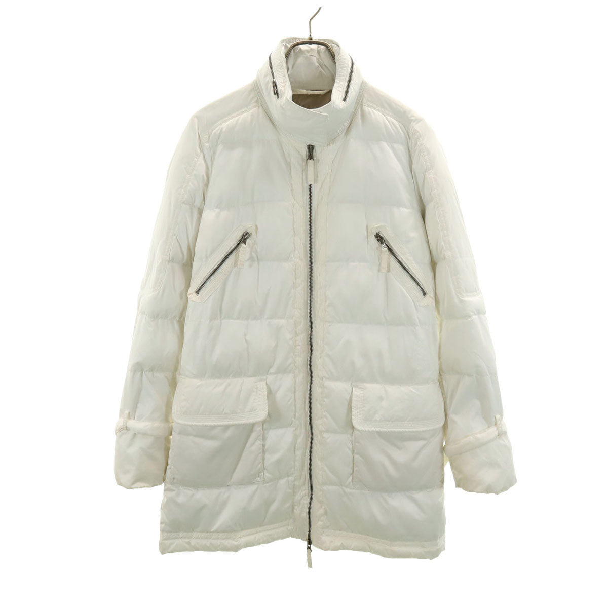 Marlboro Classics マルボロクラシック 中綿ジャケット 40 ホワイト メンズ