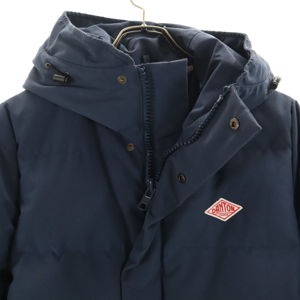 Danton ダントン ダウンコート 36 ネイビー レディース