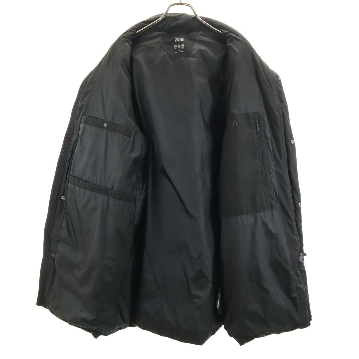 UNIQLO ユニクロ シームレス ダウンコート XL ブラック メンズ