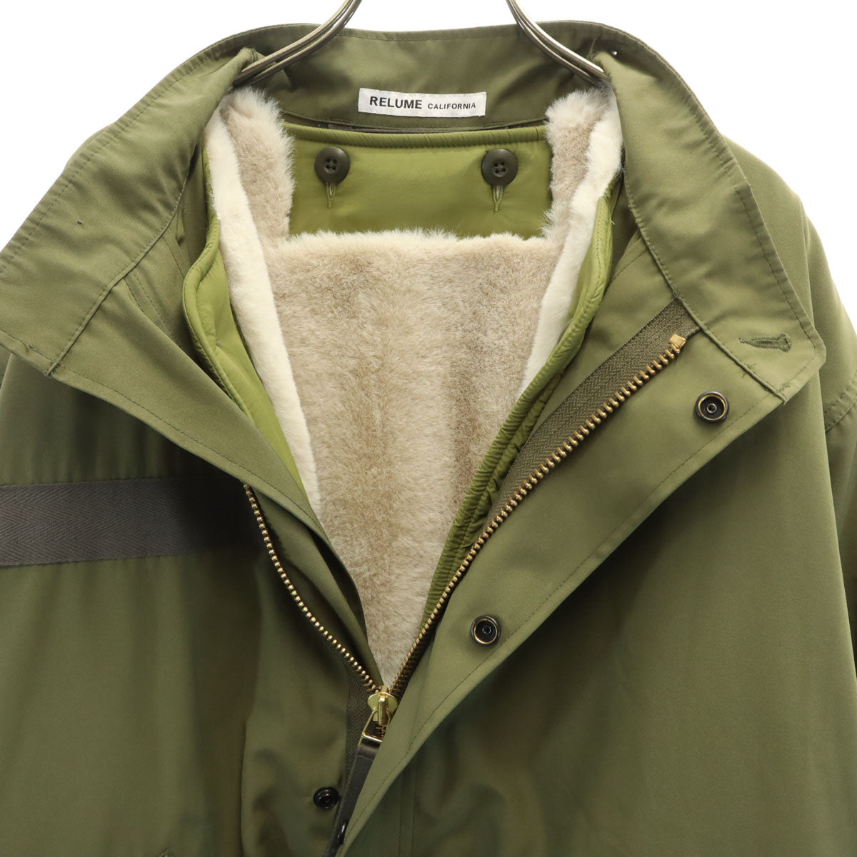 JOURNAL STANDARD relume ジャーナルスタンダードレリューム 3WAY モッズコート L カーキ メンズ