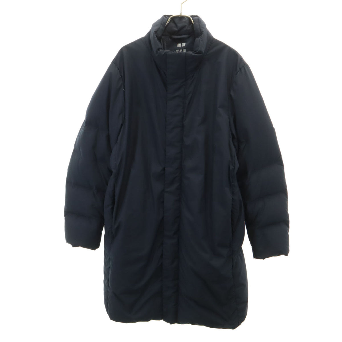 UNIQLO ユニクロ シームレス ダウンコート M ネイビー メンズ