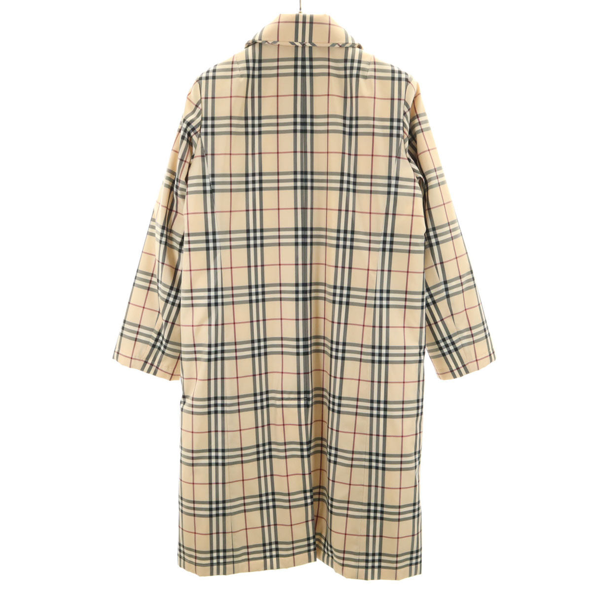 BURBERRY LONDON バーバリーロンドン ノバチェック ステンカラーコート 38 ベージュ 三陽商会 中綿 レディース