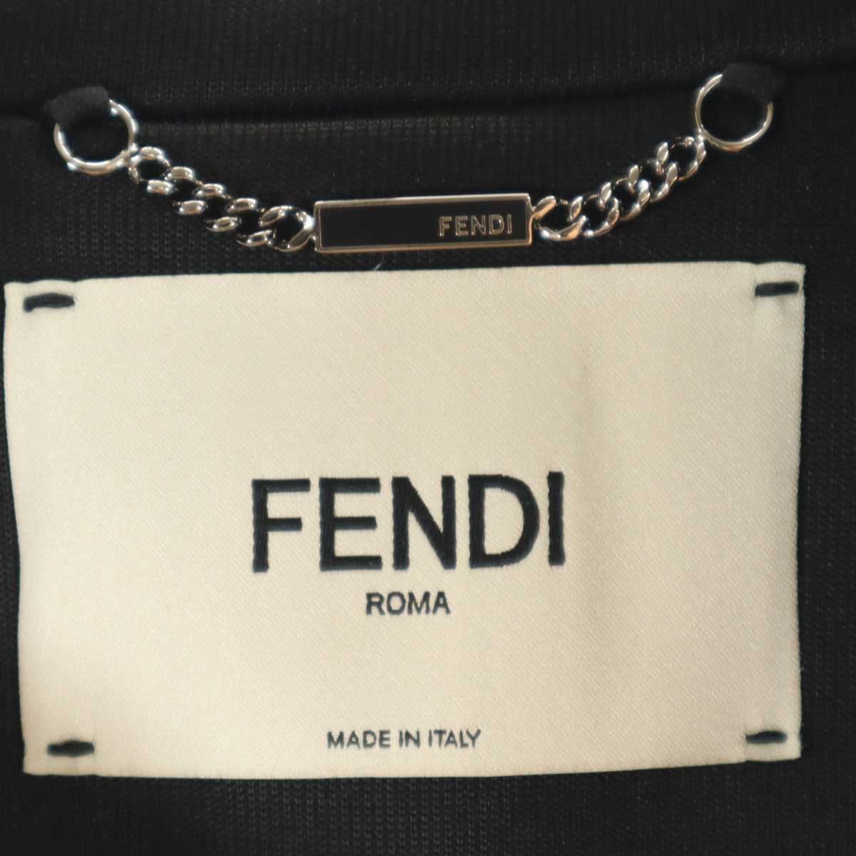 美品 FENDI フェンディ イタリア製 ミンクファー付き ロングコート 40 ブラック レディース