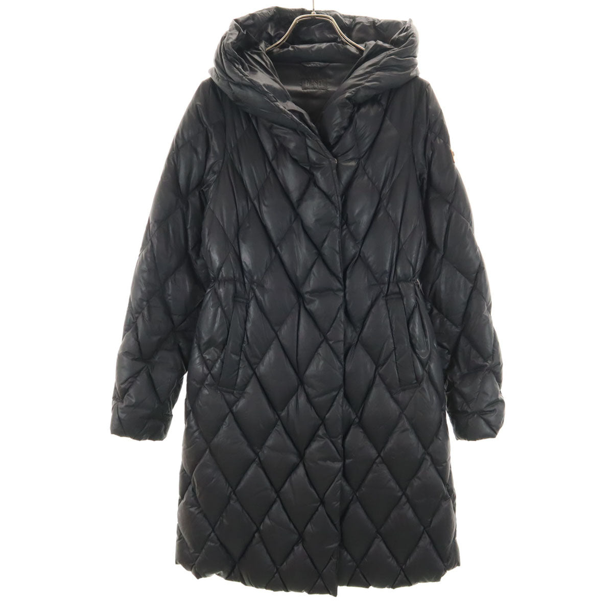 DIESEL ディーゼル ダウンコート XS ブラック レディース