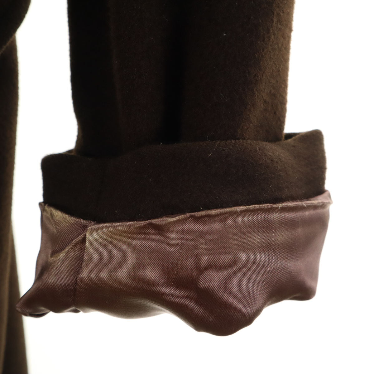 RALPH RALPH LAUREN ラルフラルフローレン 日本製 アンゴラブレンド ガウンコート 11 ブラウン レディース