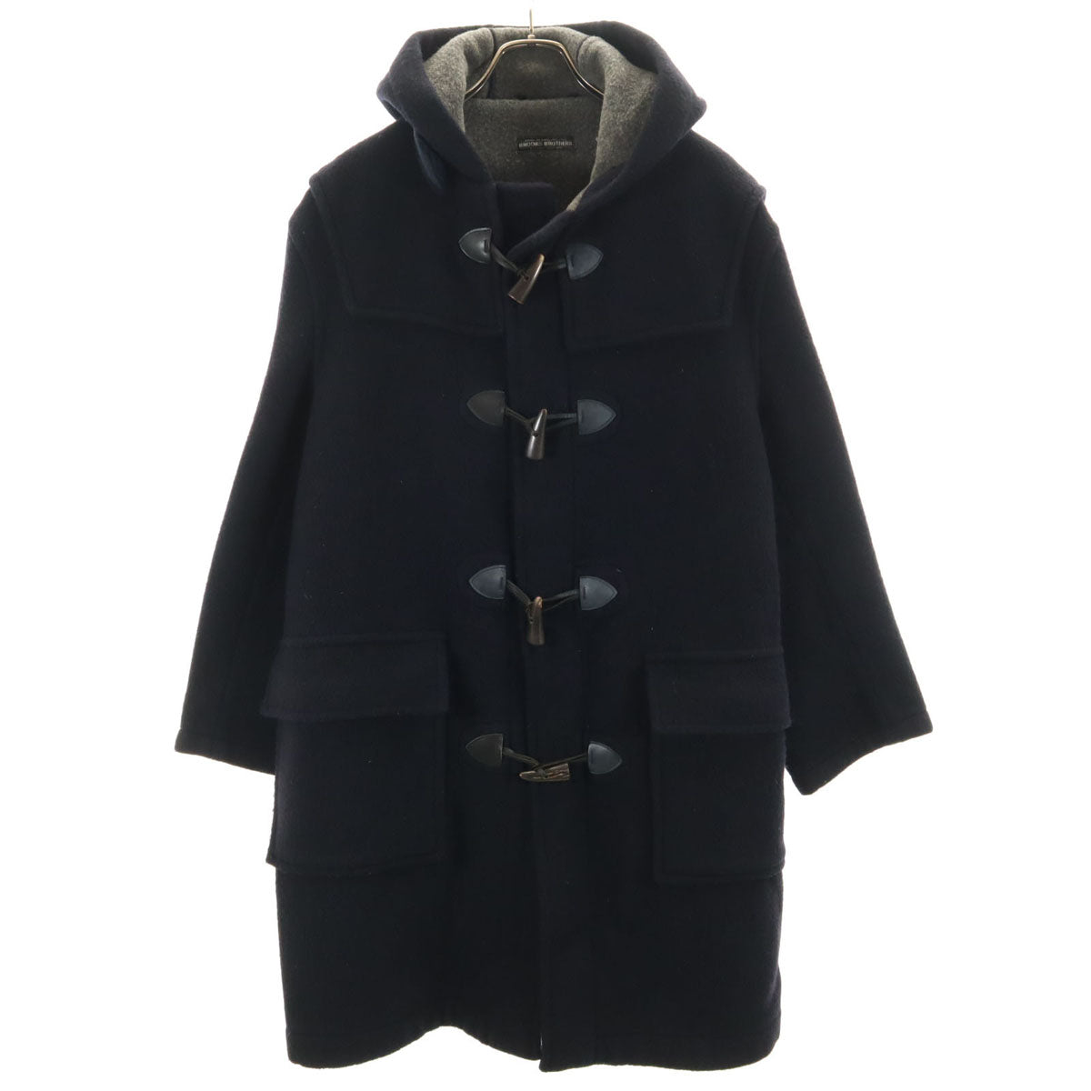 Brooks Brothers ブルックスブラザーズ イングランド製 ダッフルコート M ネイビー メンズ