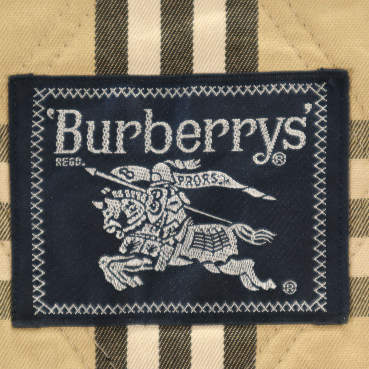 Burberrys バーバリーズ 90s 日本製 オールド ステンカラーコート 88-160-3 グレージュ ライナー付き メンズ