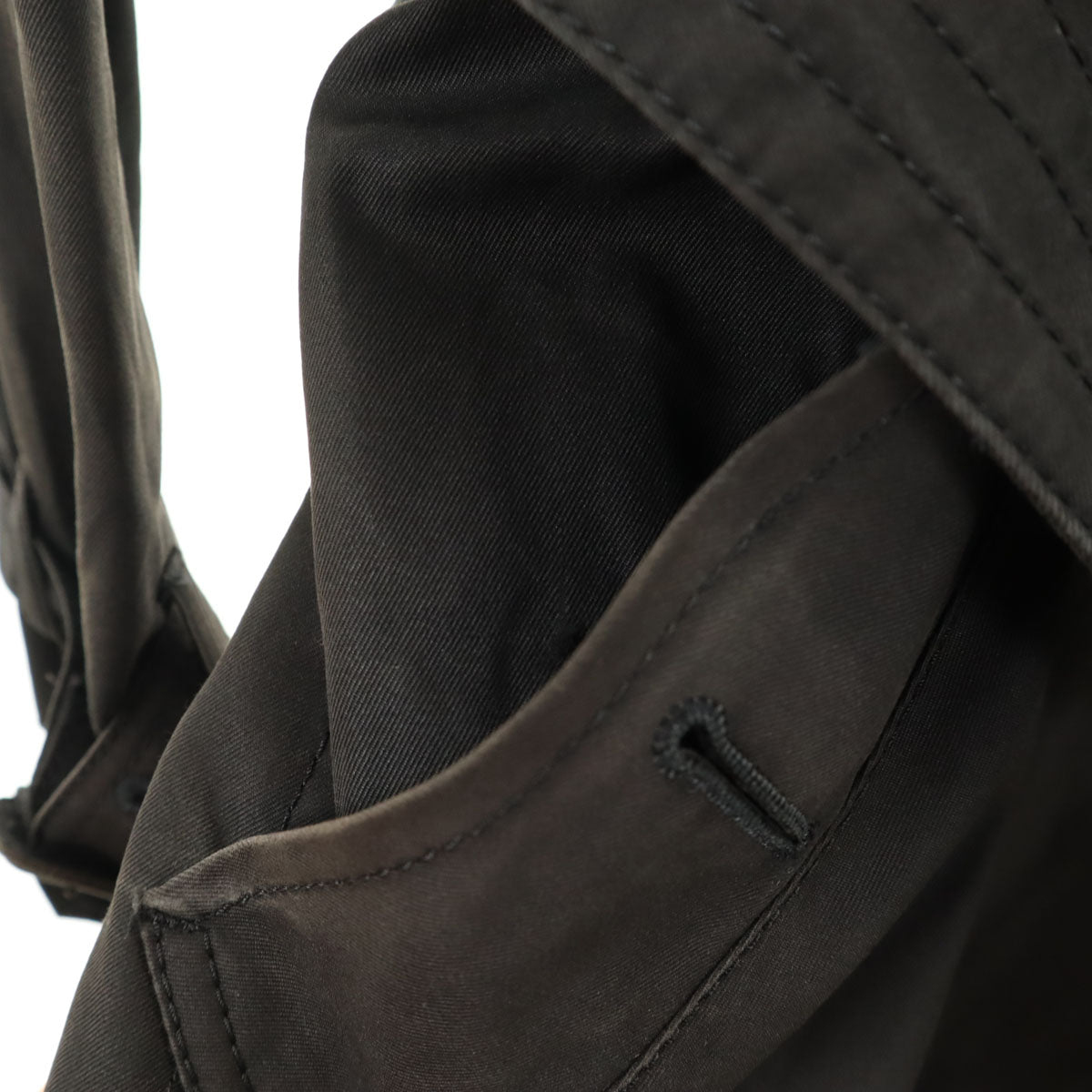 Paul Smith BLACK ポールスミス ブラック トレンチコート 40 ブラック ライナー付き レディース