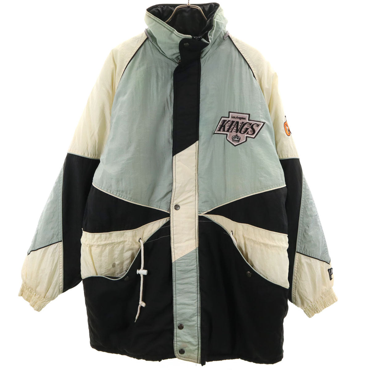 PRO LAYER プロレイヤー NHL ロサンゼルス・キングス 中綿コート L グレー系 Los Angeles Kings メンズ