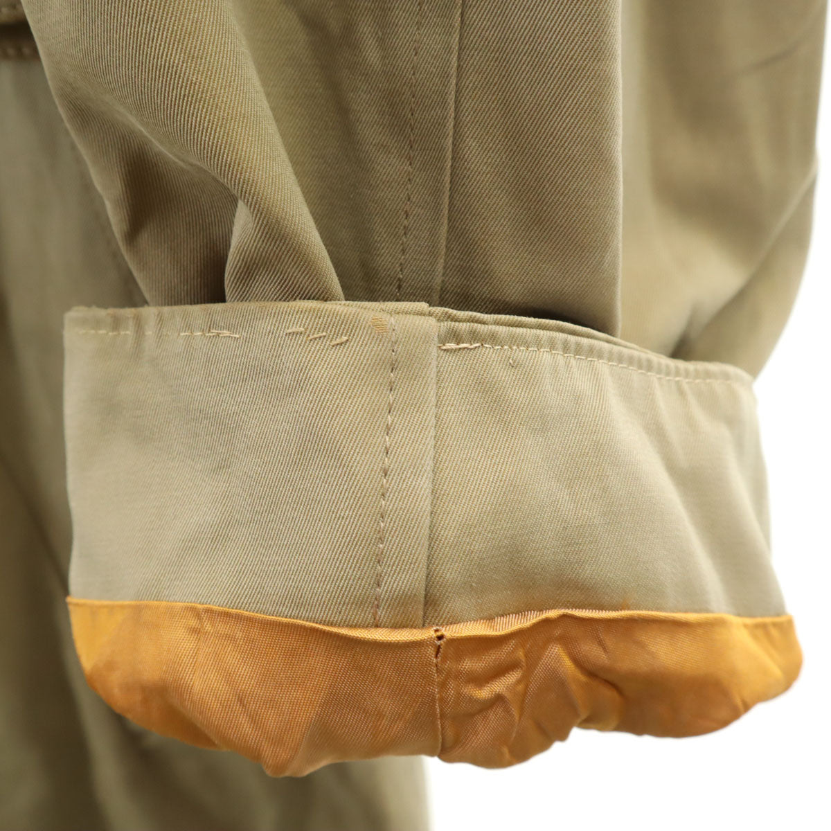 Aquascutum アクアスキュータム 70s 80s イングランド製 ヴィンテージ トレンチコート ベージュ系 ライナー付き メンズ