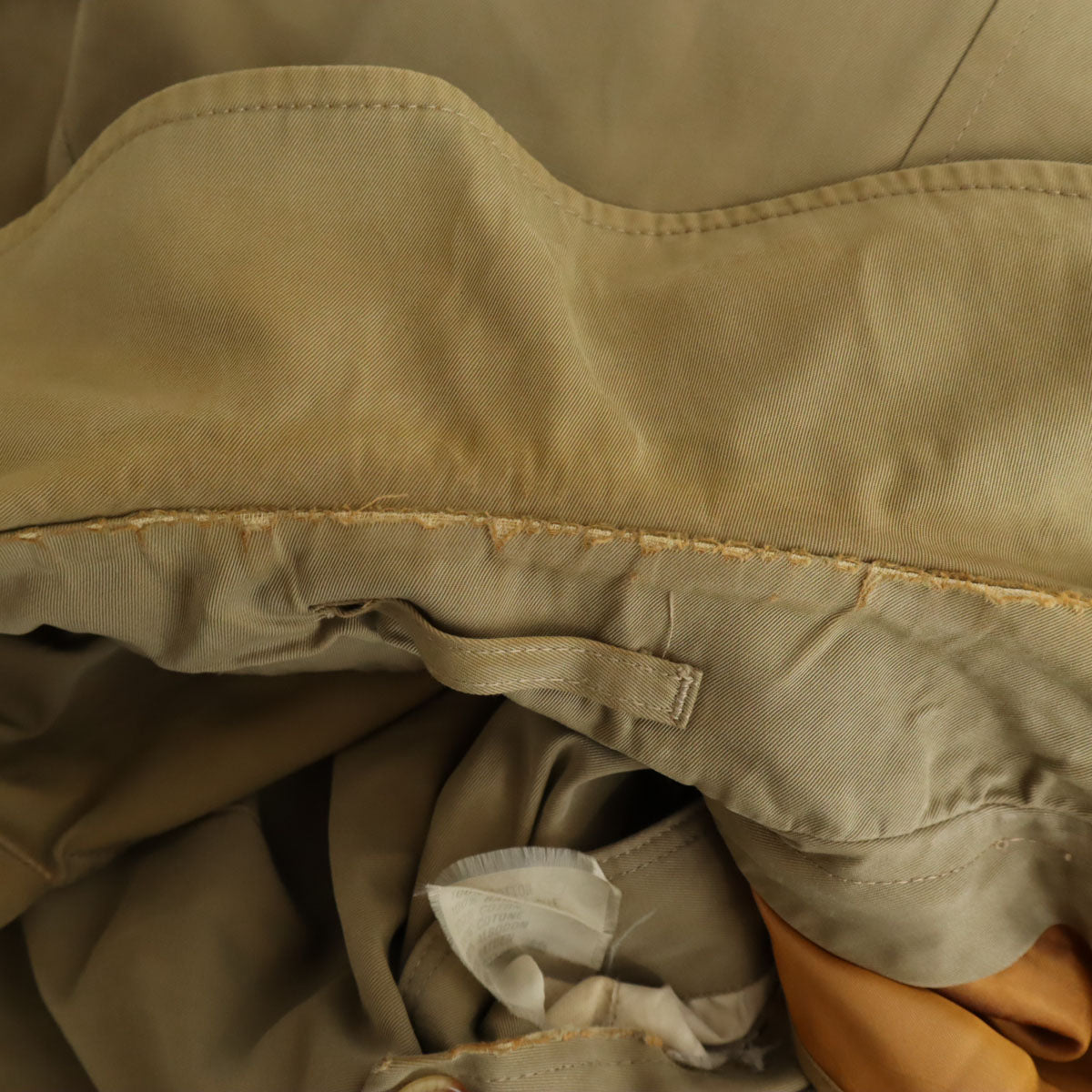 Aquascutum アクアスキュータム 70s 80s イングランド製 ヴィンテージ トレンチコート ベージュ系 ライナー付き メンズ