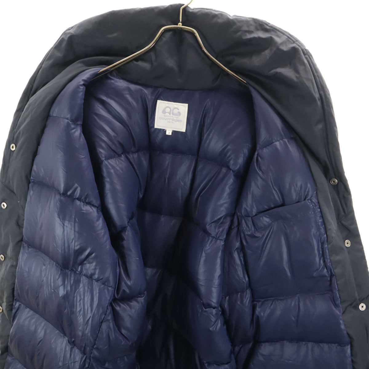 Courr_ges Sport Futur クレージュ スポーツフューチャー ダウンコート F ネイビー レディース