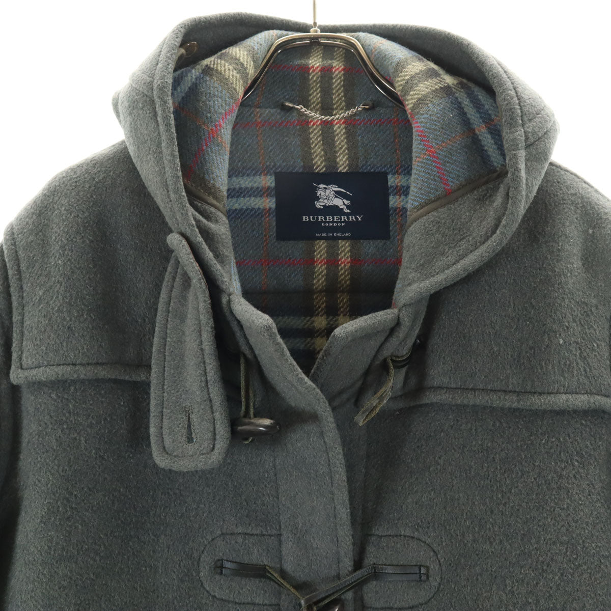 BURBERRY LONDON バーバリーロンドン イギリス製 ダッフルコート グレー系 メンズ