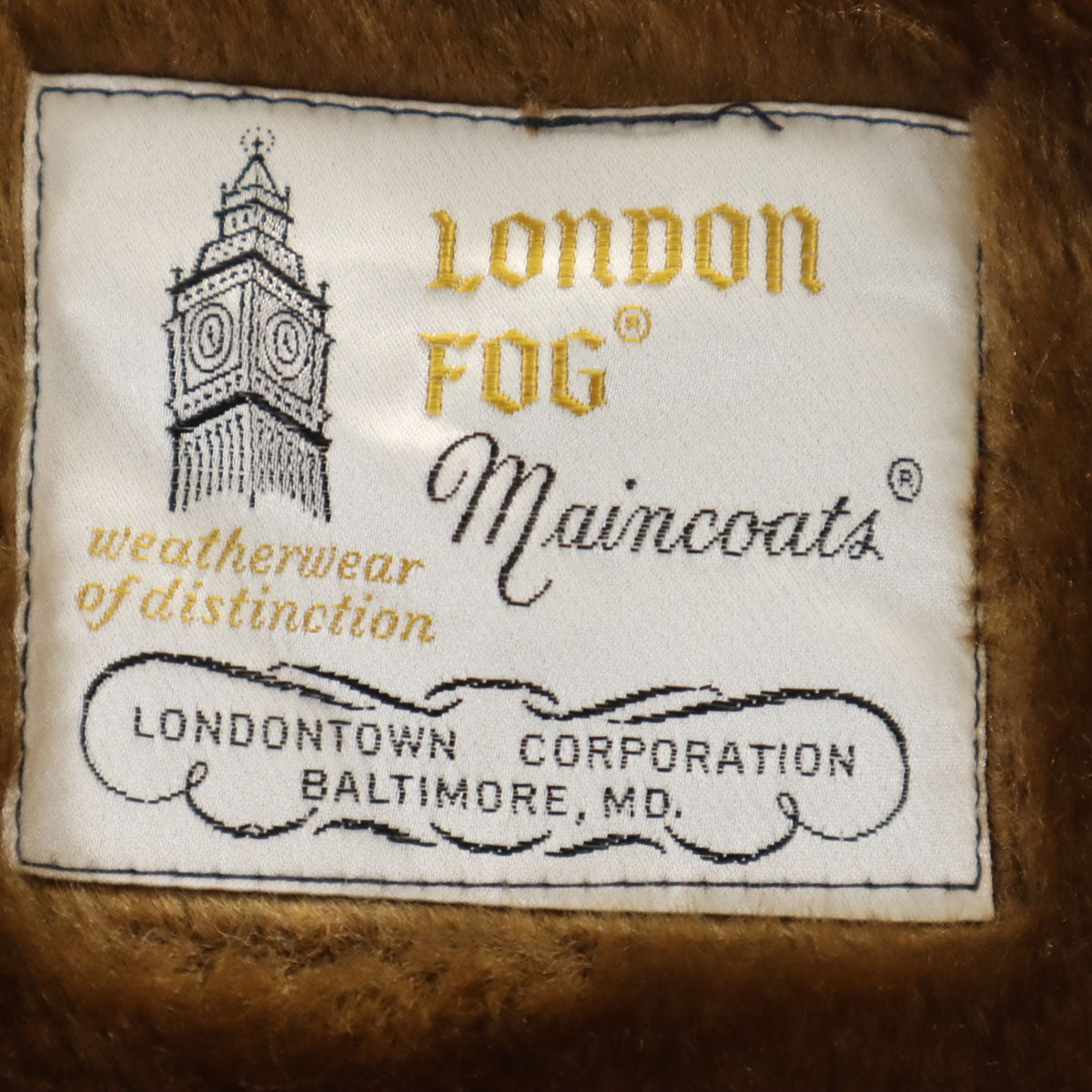 LONDON FOG ロンドンフォグ 80s ヴィンテージ ステンカラーコート 38 ベージュ系 ライナー メンズ