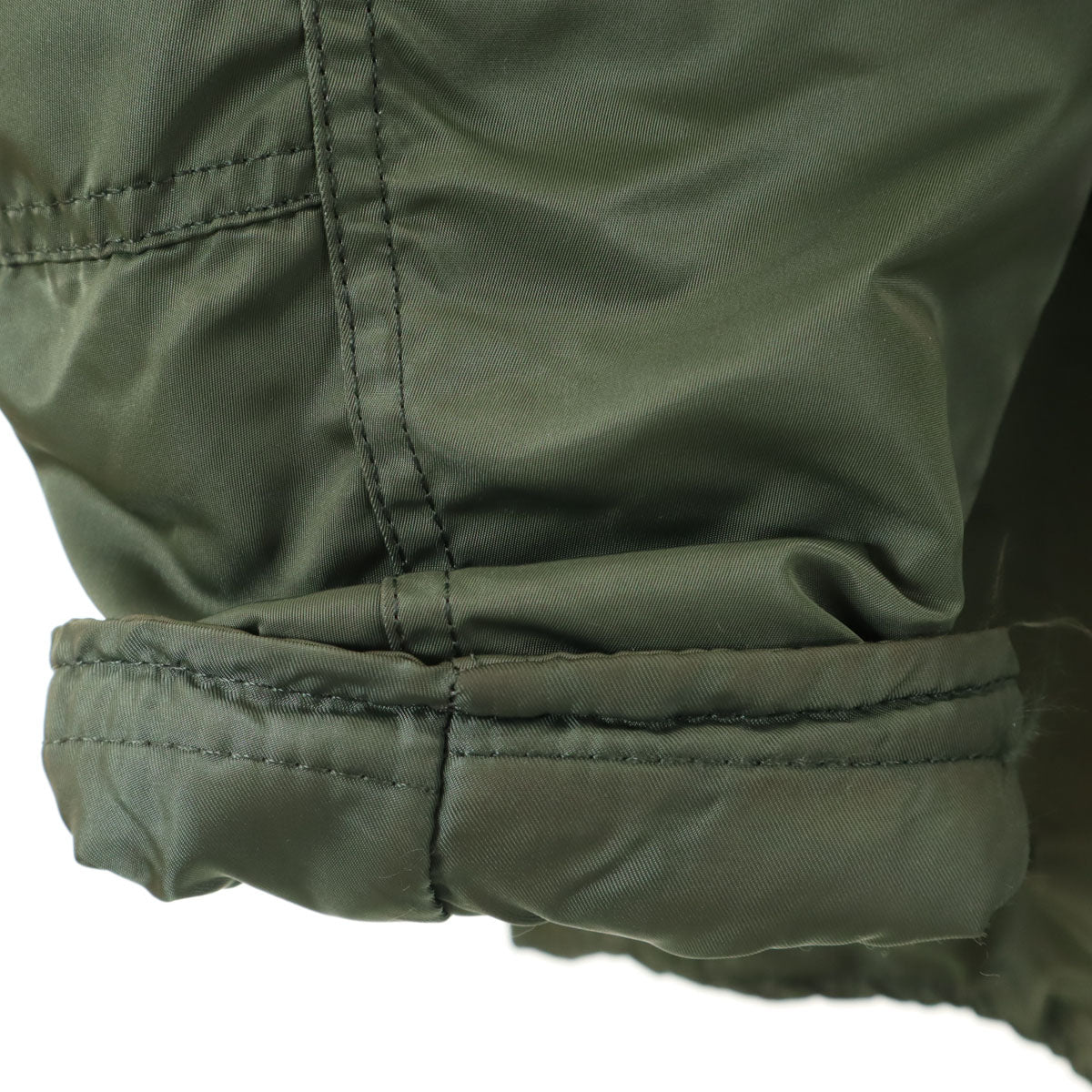 ALPHA INDUSTRIES INC アルファインダストリーズ USA製 ナイロン N3B ミリタリーコート L カーキ系 メンズ