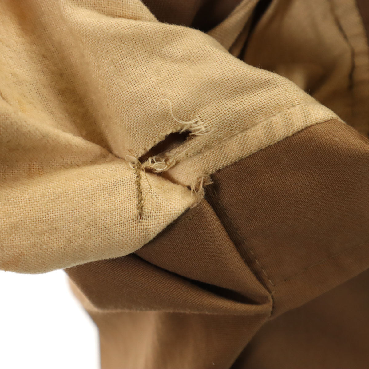 VAN HEUSEN ヴァンヒューゼン 70s ヴィンテージ ダブルブレスト コート 38 ブラウン 裏ボア メンズ