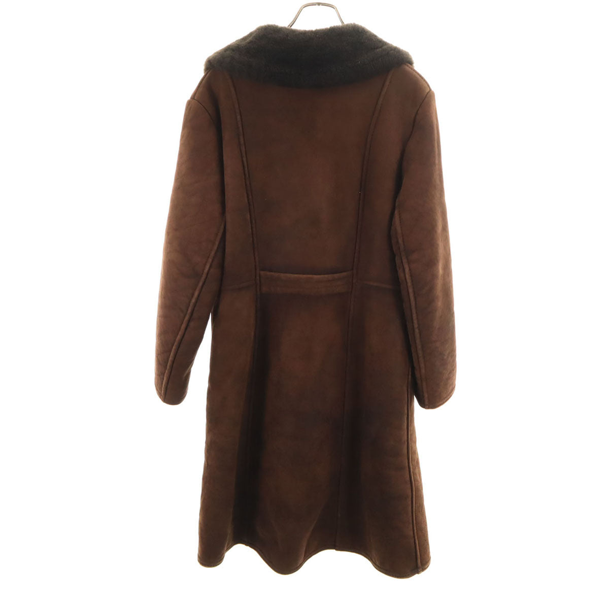 SHEEP SKINWEAR シープスキンウェア 80s イングランド製 ヴィンテージ ムートンコート 16 ブラウン レディース