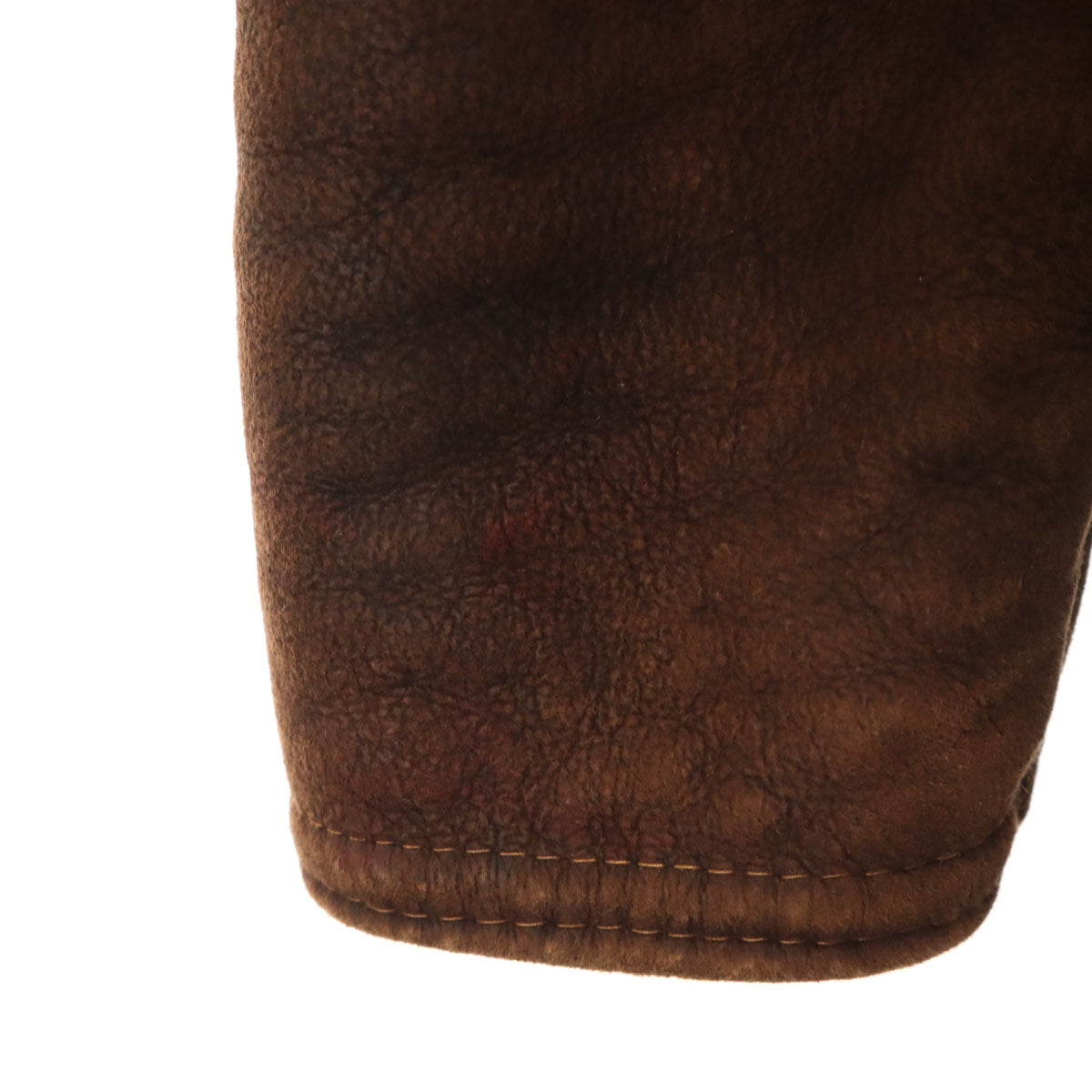 SHEEP SKINWEAR シープスキンウェア 80s イングランド製 ヴィンテージ ムートンコート 16 ブラウン レディース