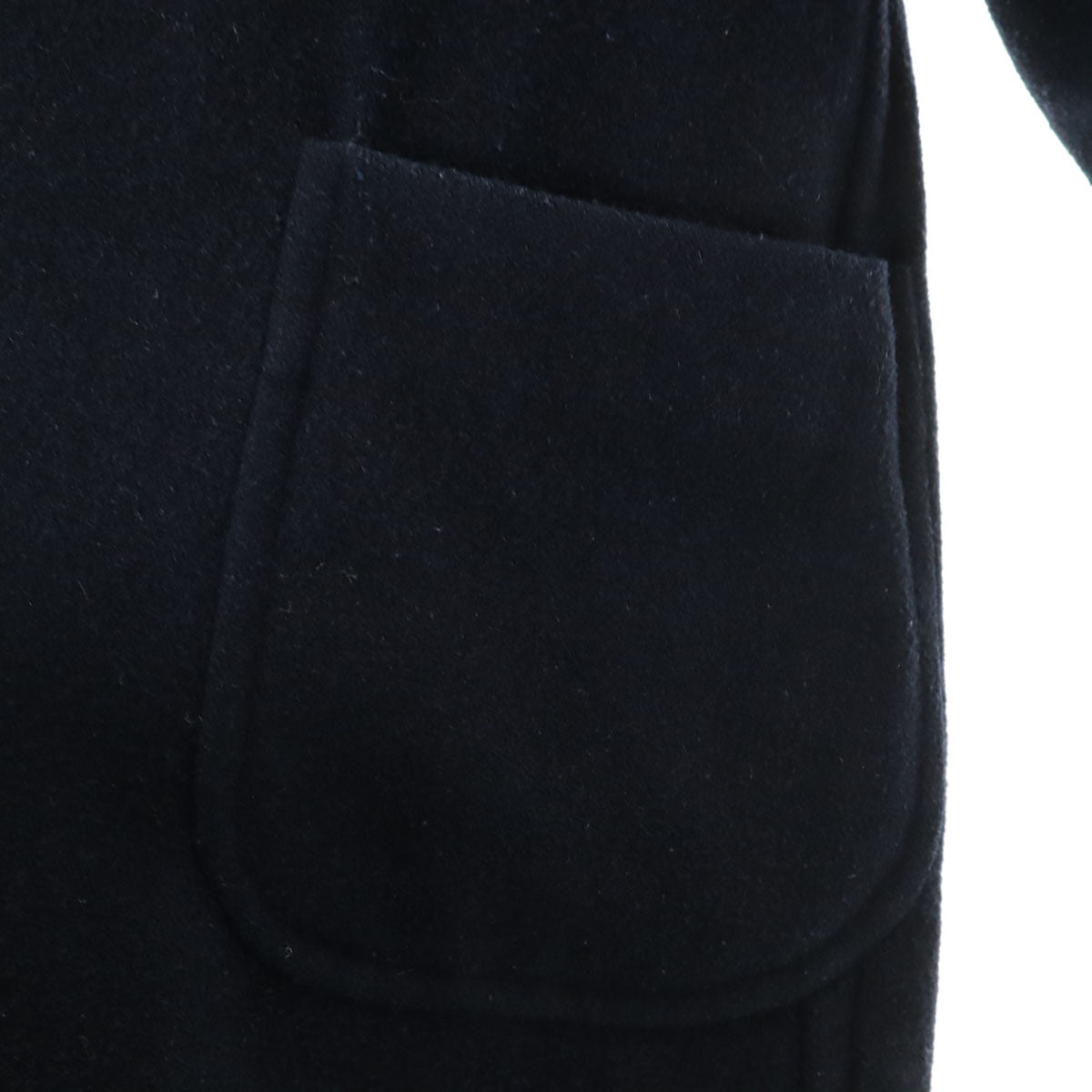 Danton ダントン 日本製 コート 36 ネイビー くるみボタン メンズ