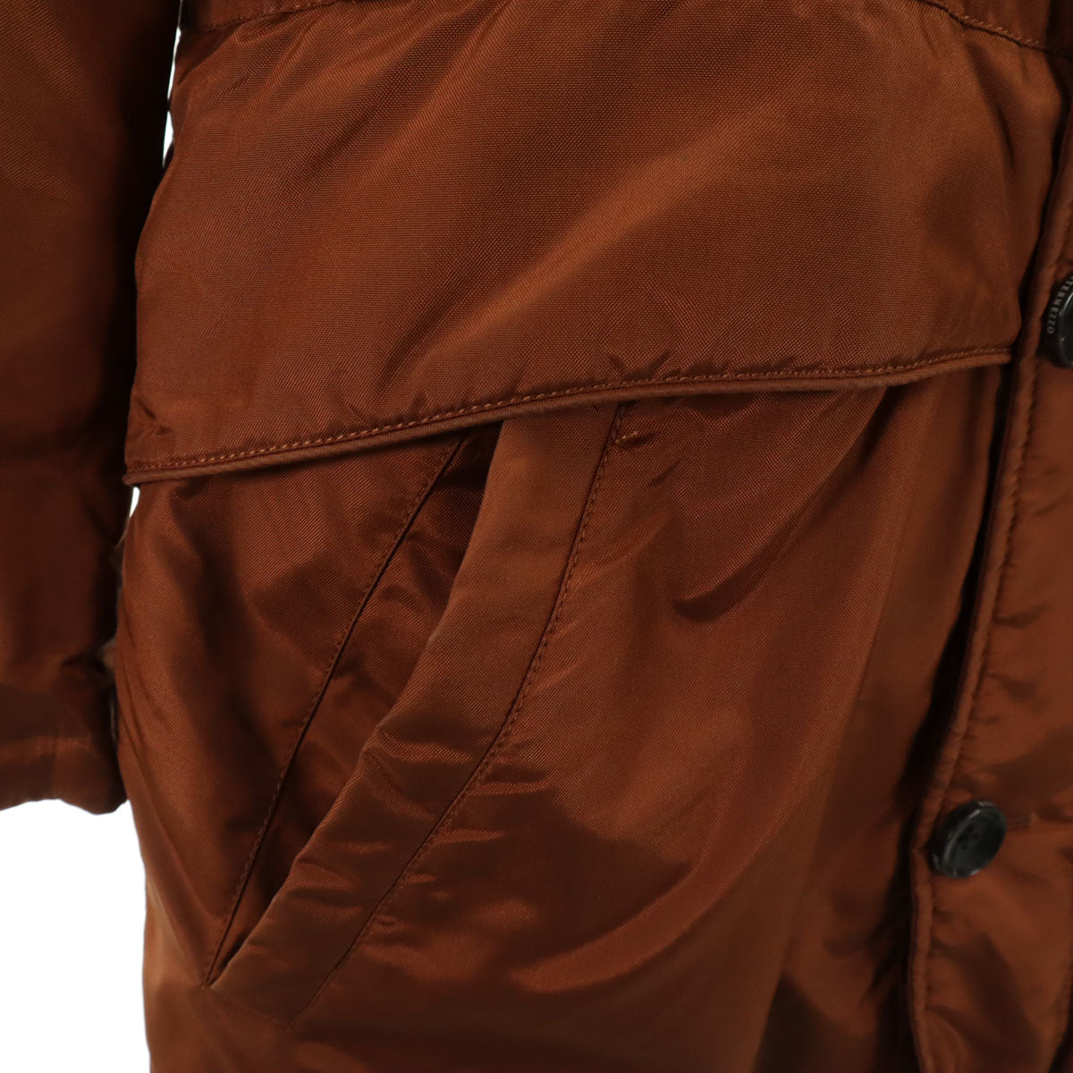 INTERMEZZO インターメッツォ ダウン モッズコート LL ブラウン メンズ